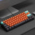 MUCAI 61 Key USB Wired Mechanical Keyboard LED Backlit Axis Gaming Mechanical Keyboard Gateron Red Switches For Desktop